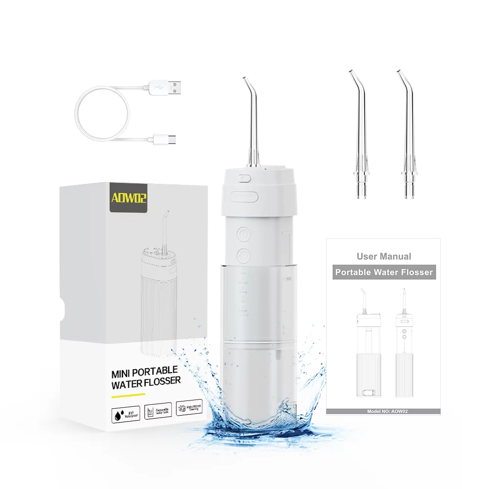 OEM Draagbare Mini Waterflosser Automatisch 180ml Voor Tandenreiniging